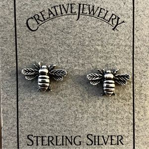 Creative Jewelry Sterling Silver Bees